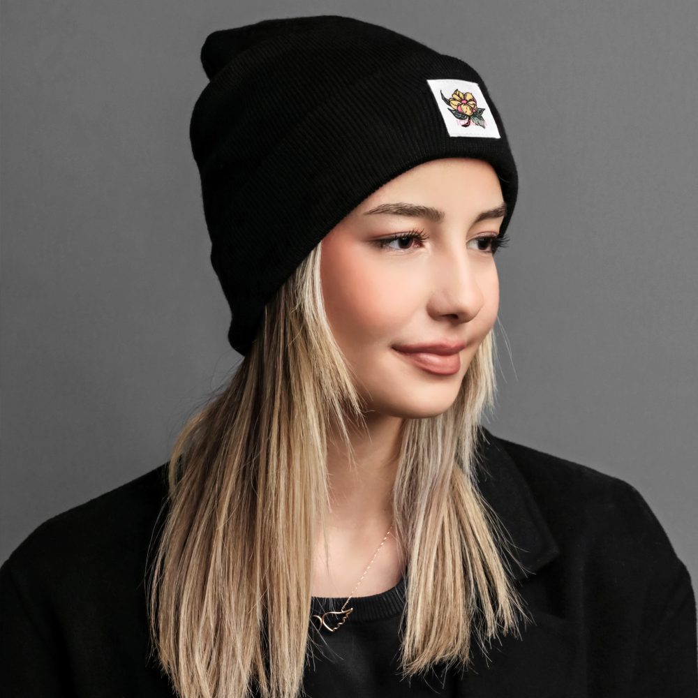 Black Woman Beanie - Görsel 3