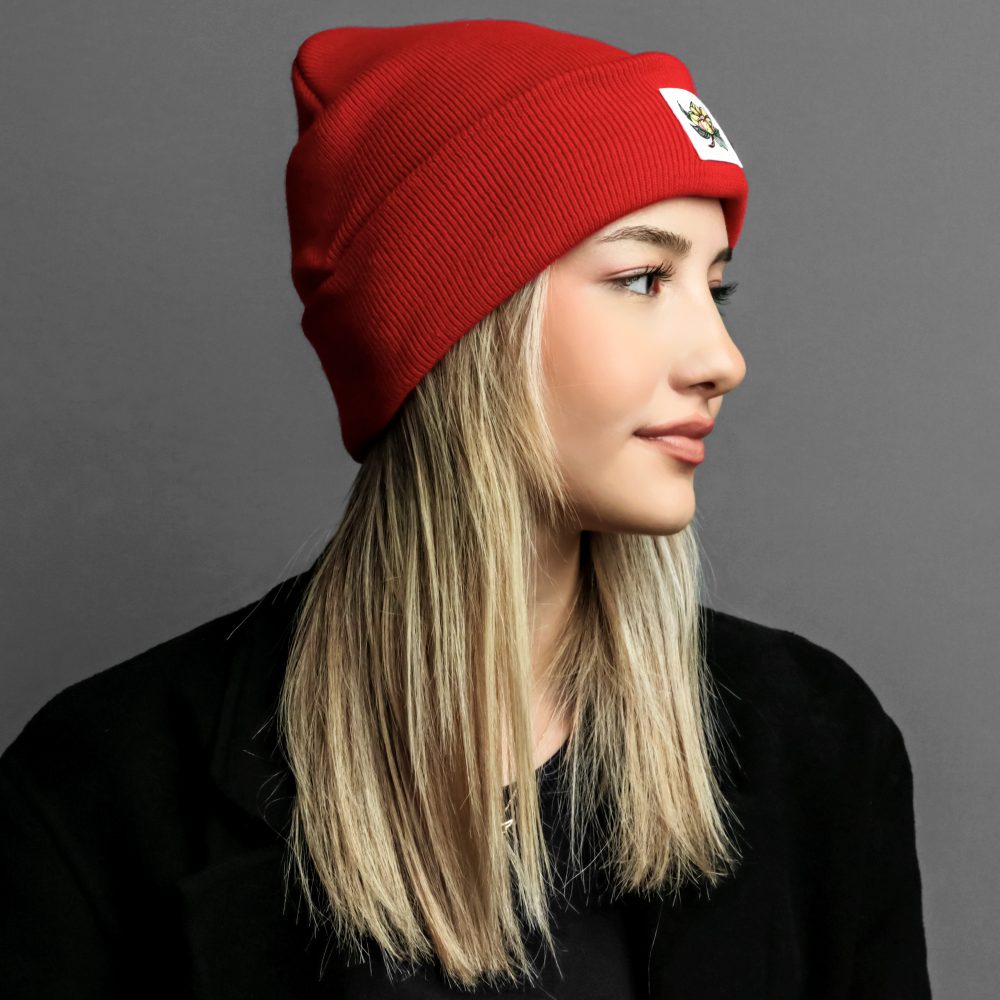 Red Woman Beanie - Görsel 3